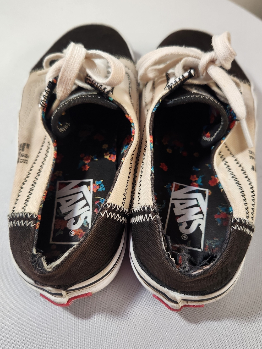 ⭐️Vans Old Skool "Outside In" Deconstructed Sneakers Casual Streetwear Size 7.5 - Picture 3 of 16